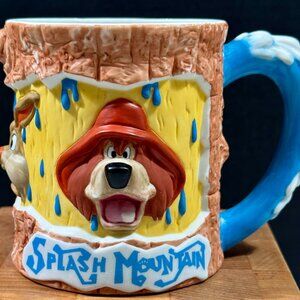 Disney Splash Mountain Porcelain Souvenir Mug - Rare